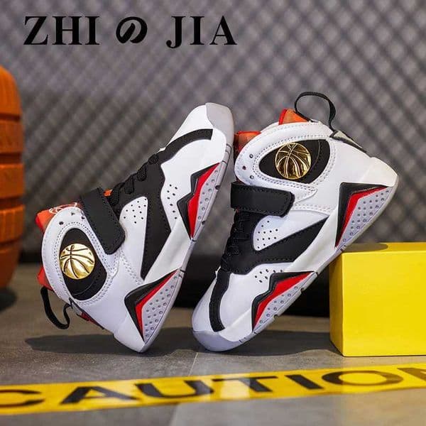 2026 New New Childrens Basketball For Non Slip Kids Sport Shoes Boys Outdoor Sneakers Boy Trainers Soft M240903 Designer