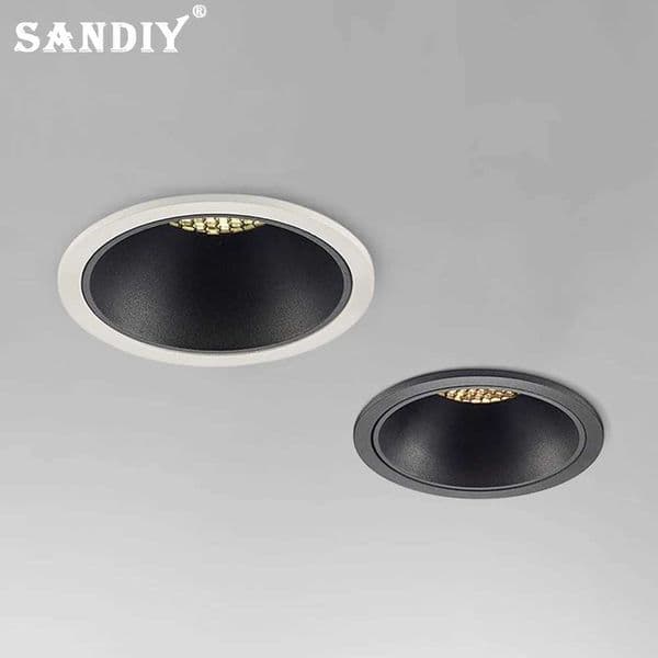 SANDIY LED tube light spotlight anti glare COB ultra bright embedded pendant light 5W 7W 12W background light indoor lighting CL240830