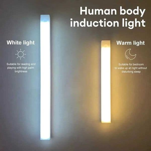 Led Light Motion Sensor Kitchen Corridor Home Decoration Decorate Portable Rechargeable Wireless Night PIR Charging USB Lights Y240903