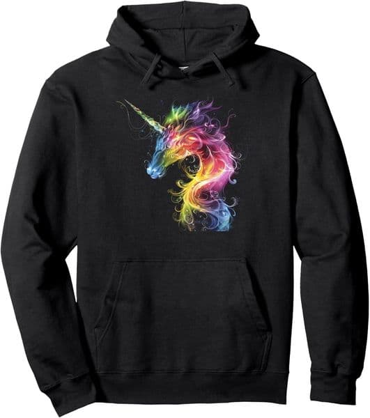 Hoodie For Mens Womens Unicorn Rainbow Design Graphic Tees Pullover Hoodies Sweatshirt Free shipping
