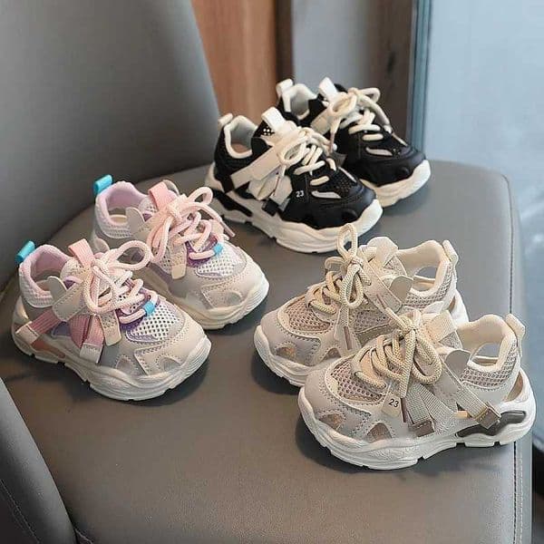 Child Sneakers Summer New Baby Walking Shoes Soft Soled Children Shoe Breathable Anti Slip Sandal Casual Shoe Girls Shoes M240903