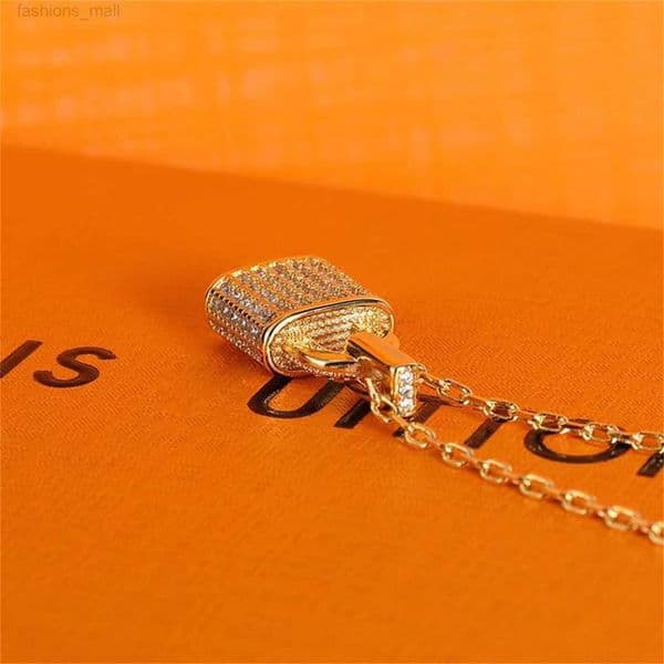 Designer Fashion 925 Silver Sterling Fine Brand necklace Jewelry For Women Luxury Letter Pendant Wedding Gift 18K Titanium Steel Alloy Stainless Steel