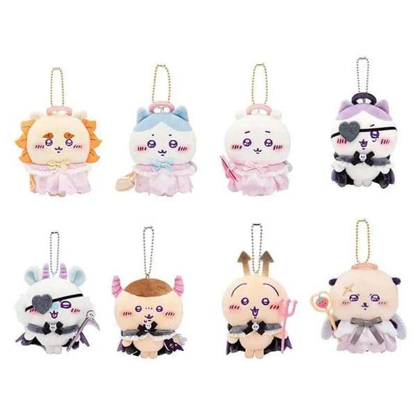 Multi style Kawaii plush pendant keychain Ins plush animal stuffed toy keychain bag charm pendant keychain mesh birthday giftW240903