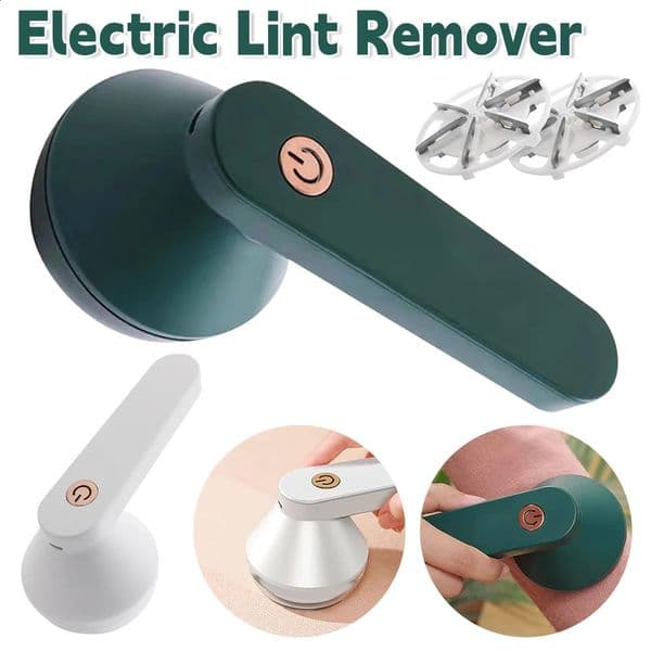 Electric Lint Remover Rechargeable Fabric Shaver Hair Ball Trimmer Six Blades Clothes Anti Pilling Pellet 240903