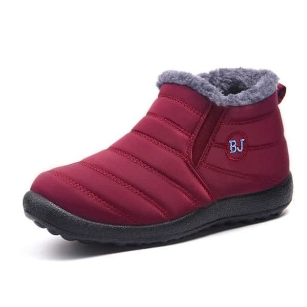 CMM Cotton Shoes Womens Winter Couple Snow Boots Plush and Thick Cotton Boots Polyurethane Warm and Casual Walking Shoes