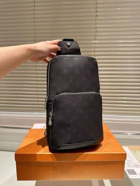 Designer Bag Avenue Sling Designer Leather Shoulder Bags Mans s Designers Cross Body Purse Wallet Hobos Message Handbag Tote Belt Bag Bumbag