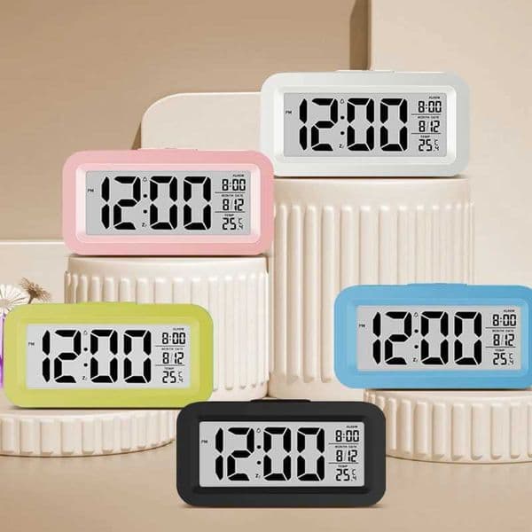 Digital Alarm Clock Digital Desk Clock Mini Electronic Clocks for Office Simple Clocks Home Bedroom Desktop Decor despertador Y240904