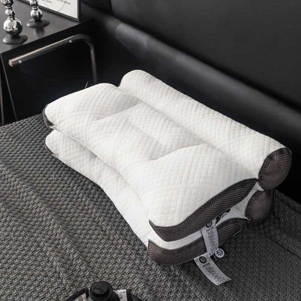 Anti Traction Certificate Protection Pillow Second Generation Black Technical Student Adult Family Dormitory Pillow Core 40x60cm W240902