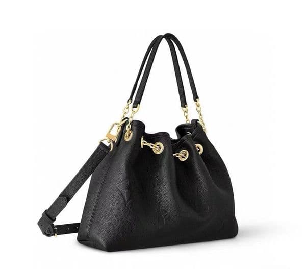 First Class Cow Leather Bucket Bag Fashion Bag Designer Drawstring Bags Embossed Flower Shoulder Bag Women Crossbody Bag Lady Daily Shopping Bag Comfortable Pocket