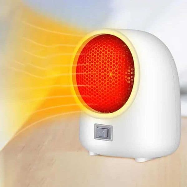 Mini Desktop Electric Heater Quick Heating Home Portable Heater 220V Hot Fan Heater Home Office Warmer Hand Warmer EU Plug M240905