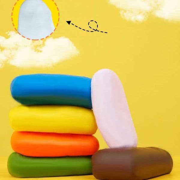 500g crystal resin soft clay cold ceramic clay material clay transparent without baking CL240905