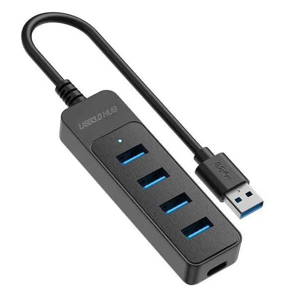 USB hub 3.0 USB high-speed splitter 4-port 5Gbps adapter USB extender for computer accessories CL240905