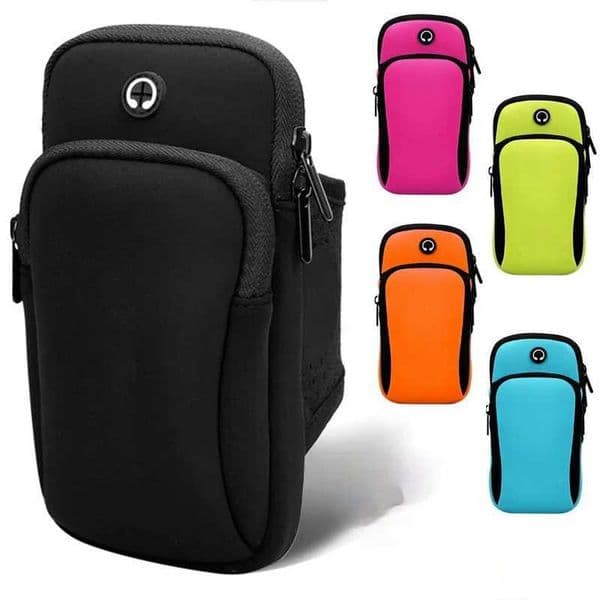 Sports Running Arm with Bag Sleeve Running Arm with General Waterproof Outdoor Sports Mobile Phone Arm for Men and Women M240905