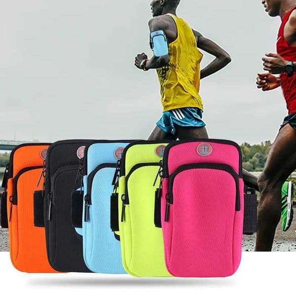 Running Mobile Arm Bag Mens And Womens Fitness Equipment Outdoor Handbag Wrist Bag For Iphone Arm Bag Sports Mobile Arm Sleeve M240905