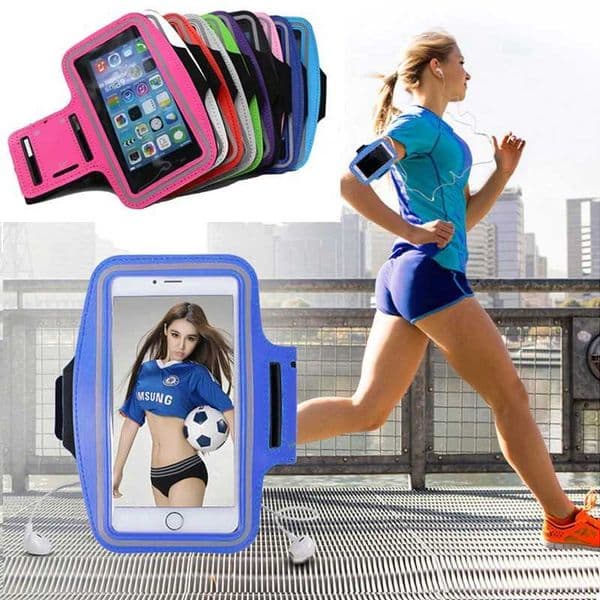 4.7-7 inch Outdoor Sports ARMband Case Phone Holder For iPhone Samsung HUAWEI Gym Running Mobile Phone Bag ARM Band Case M240905