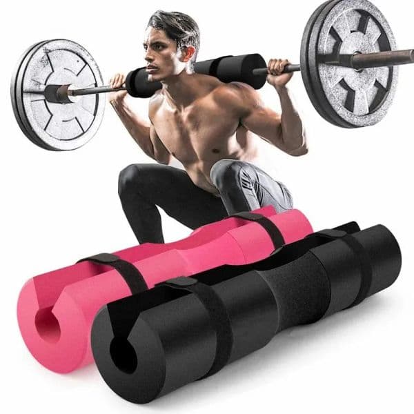 Barbell Squat Pad, Neck Shoulder Protector for Squats, Pull-ups, Weightlifting, Comfortable Foam Barbell Cover LL
