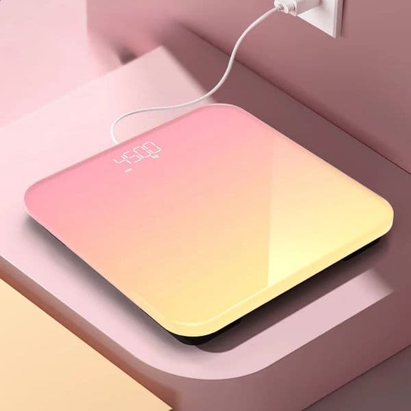 Smart Bluetooth Body Fat Scale Home Charging Accurate 240906