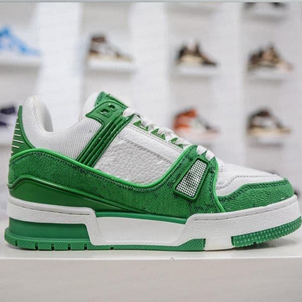 2025 fashion classic custom mens women Embossed casual shoes trainer designer sneakers printing low cut green red black white Breathable running TA3