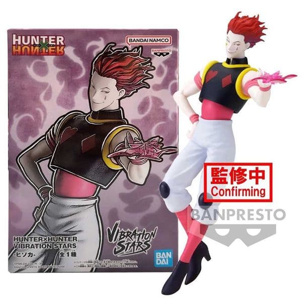 23CM Animated Hunter x Hunter Kuoka Character Violent Star Battle Pose Doll Model Toy Gift Series Action Character PVC Box W240905