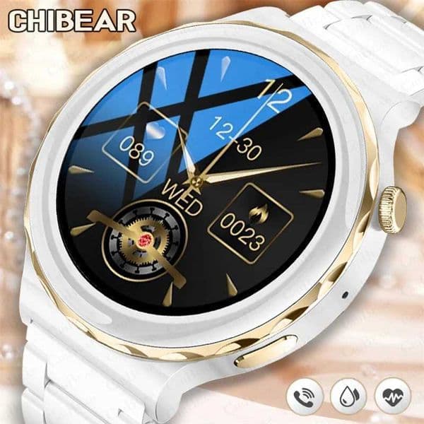 2024 New Fashion Women Smart Watch Heart Rate GPS Sport Fitness Watch Waterproof Voice Calling Smart Watch M240907