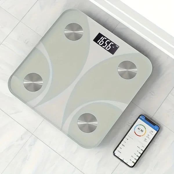 1 intelligent weight scale digital machine with BMI measurement household bathroom body composition analyzer 240906