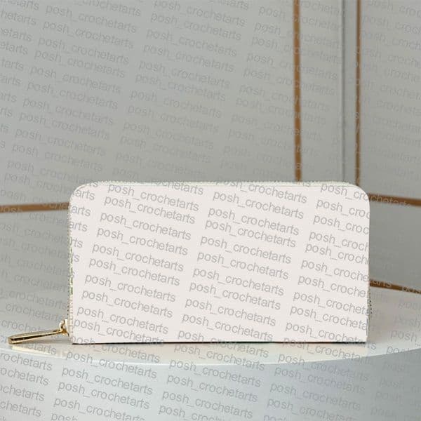 Fashion Zippy Wallet For Womens Quality Small Leather Goods Comes with box packaging