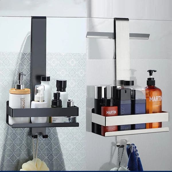 Mobile bathroom shelving without drilling rig shelving organizer shower bracket steel shelving multifunctional bathroom shelving storage unit 240905