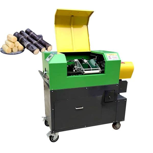 Automatic Sugarcane Peeler/Electric 1500W Fresh Sugar Cane Peel Removing Machine / Sugarcane Skin Peeling Machine