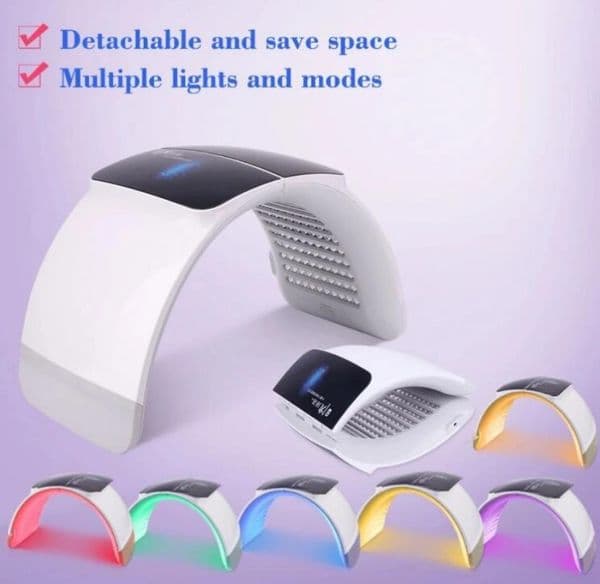 New Arrival Korea DEVOIR Foldable PDT Calcium Light Supplement Mode Led Therapy Facial Machine for Salon use687