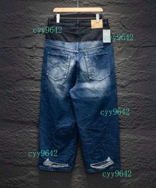 Men's Plus Size Pants Round neck embroidered and printed polar style summer wear with street pure cotton 4e0