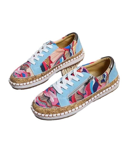 Low-top Casual Canvas Board Shoes for Women | Trendy Fashion Sneakers