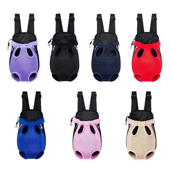 Mesh Dog Carrier Backpack Outdoor Travel Backpack Breathable Portable Pet Dog Carrier for Dogs CatsXJ240907