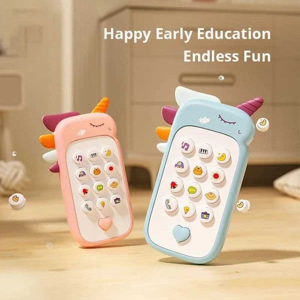 Baby phone music toy sound machine baby early education mobile phone gift W240907