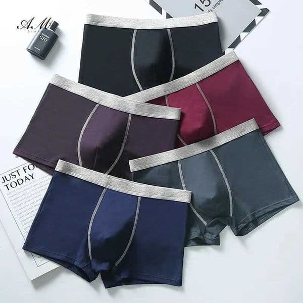 Mens Underwear Boxer Shorts Panties L-6XL Comfort Fashionable Loose Cotton Underpants Flat Corner Mens Boxers Shorts LingerieX240910