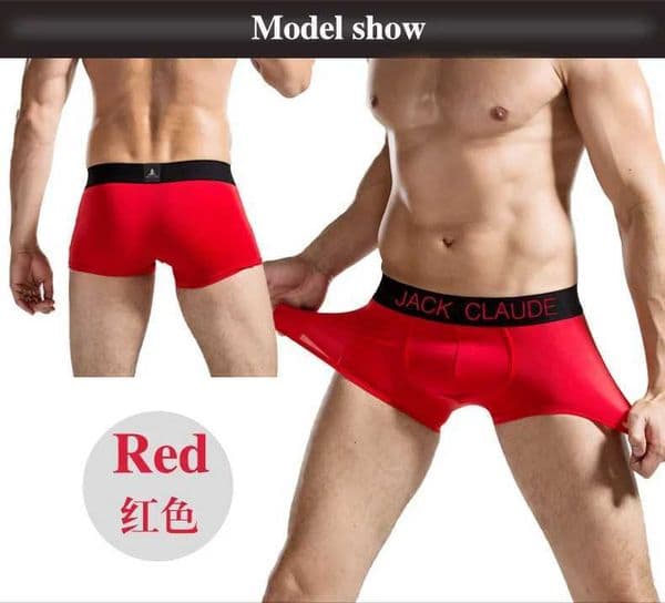 Jack Claude Mens Underwear Mens Underwear Boxing Shorts Modal Mens Underwear Pocket Underwear M XXL X2412071