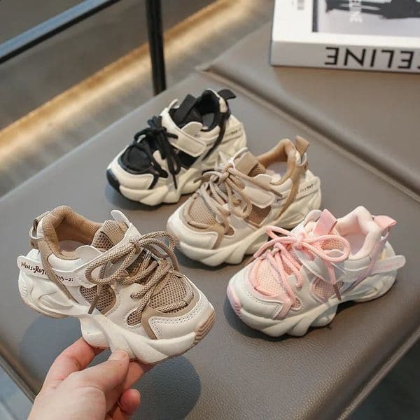New 2024 summer baby sports suitable for boys girls mesh breathable casual childrens non slip first step shoes and toddlers 240912