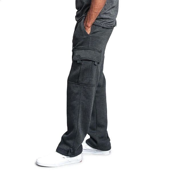Men Sweatpants Long Pants Loose Sport Fit Jogging Joggers Sweat Pocket Cargo Pants Trousers Plus-size S-4XL 240911