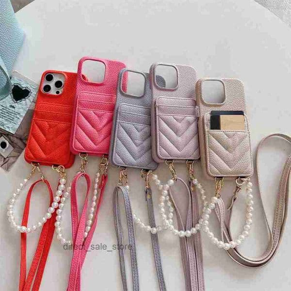 Designer Phone Cases For IPhone case 16 15 14 pro max 11 12 13 Promax 15 14 plus Wallet Card holder Cases Leather Phone Cover Fashion Luxurys Women Crossbody Bag