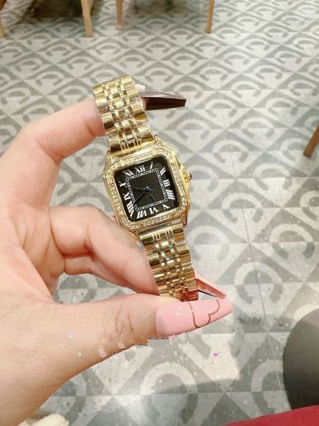 Luxury Watch Womens Panthere Watch Square tank Watches Designer Diamond Quartz Movement Stainless Steel Bracelet Sapphire Glass Waterproof women Wristwatches #69