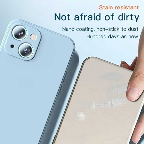 3CG New Liquid Soft Silicone Phone Case For iPhone 16 15 14 11 12 13 Pro 16 XS XR Max Mini 7 8 SE2 X Plus Shockproof Back Cover P240914
