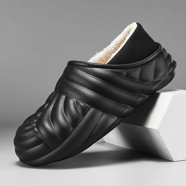 Winter Warm Comfy Couple Slippers for Men & Women Closed-Toe Trendy Design | Free Shipping cad6