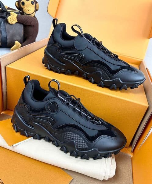 Super Quality 1.1 Women Rush Sneakers Shoes Suede & Calf Leather Casual Sports Wave-patterned Outsole Lady Party Wedding Trainers Famous Footwear EU35-40