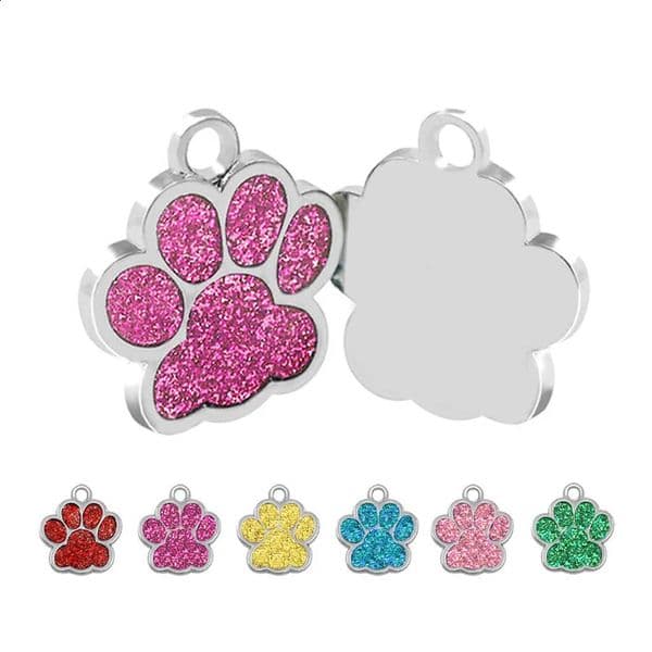 Wholesale 100 pieces of dog ID tags name boards engraving customization personalized cat keychains necklace pet stores 240913