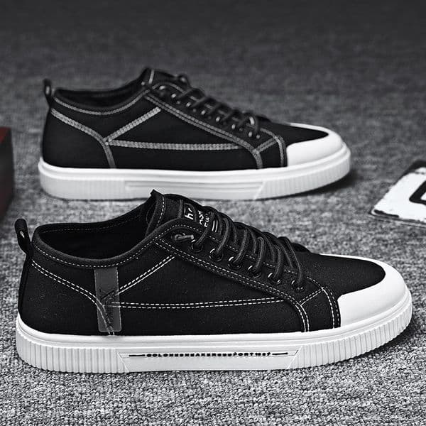 Breathable Canvas Sneakers Men's Casual Shoes for Comfort & Style | Free Shipping c608