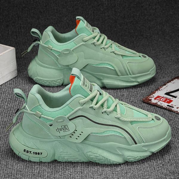 New Designer Running Black White Brown Green Sports Skate Shoes Sneakers Mens Womans Trainers