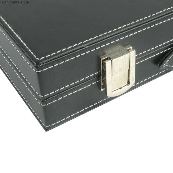 2026 New Games Premium Medium Collapsible Backgammon Game Set PU Leather Case Classic Portable Travel Board Toys
