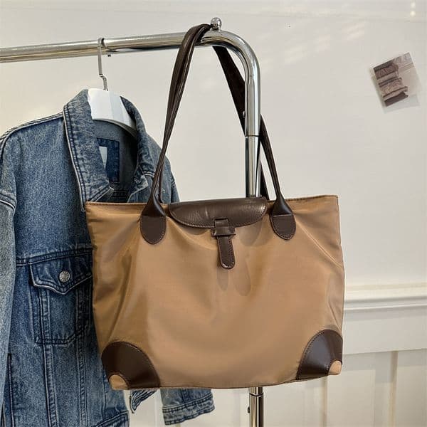 Designer Bag Large Capacity Storage Bag Fashionable Handbag Simple Oxford Cloth Women's 2025 New Multifunctional Casual Shoulder Bag Tote Bag