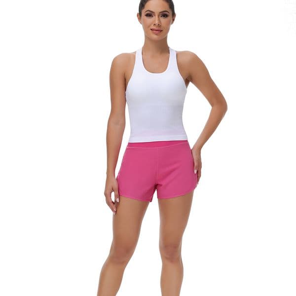 2026 Gym Clothe Yoga Backless Crop Topwomen Fiess Sleeveless Vest Double Layer High Elastic Moisture Absorption And Sweat Removal leggings Running Gym Shirts W