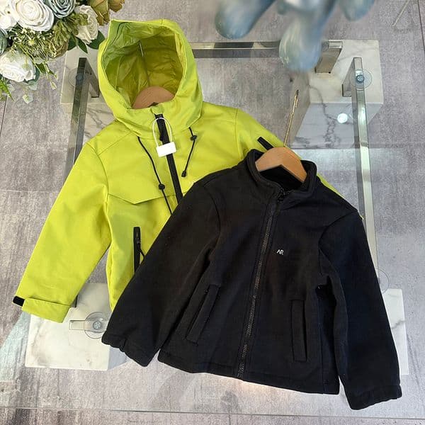 New perfume Designer Luxury Kids Jacket Two Pieceluxury High Quality Bird Pattern Children Girls Boys cologne Warm Windproof Coats Childrens Clothes DED