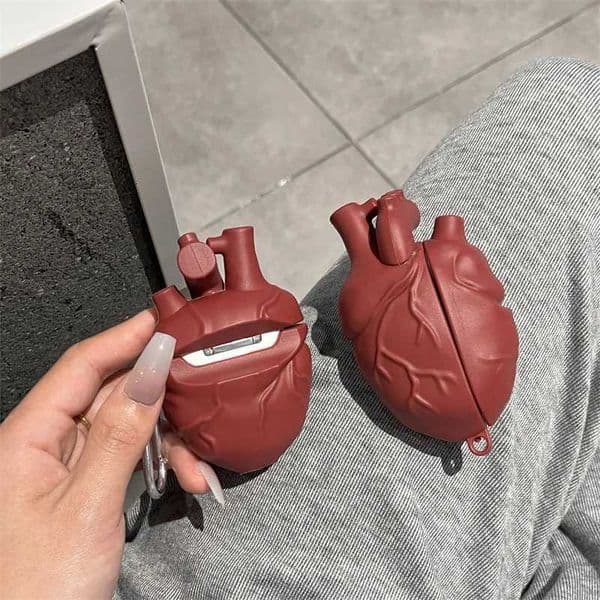For Airpods Pro 2 Case3D Body Heart Style Case For Airpods 3Soft Protective Earphone Sile Cover For Airpods Pro Men Boy J260423